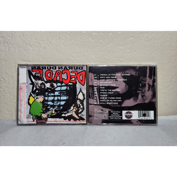 Duran Duran Decade & Astronaut Tested Cd Lot (Epic, 1998, 2004) Pre-owned - Picture 2 of 5